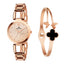 Soft Copper Gleam - Half Moon Rosegold