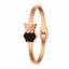 Midnight Flutter Rose Gold Bracelet