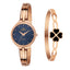 Shimmering Copper Glow - Blue