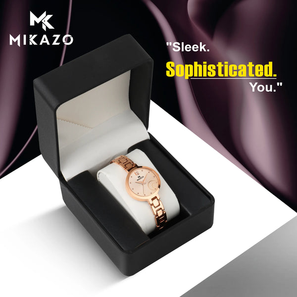Elegant Blush Glow - Half Moon Rosegold
