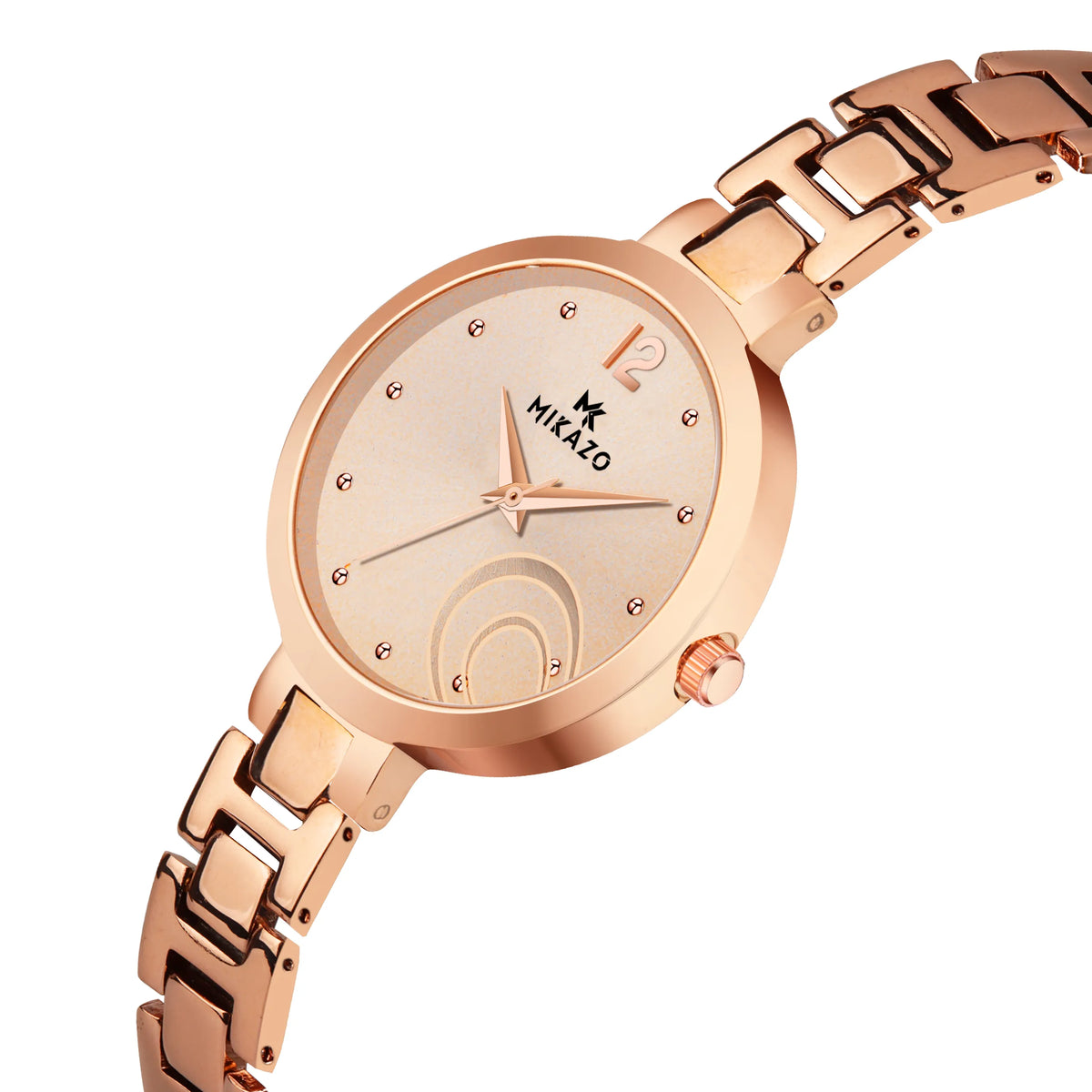 Elegant Blush Glow - Half Moon Rosegold