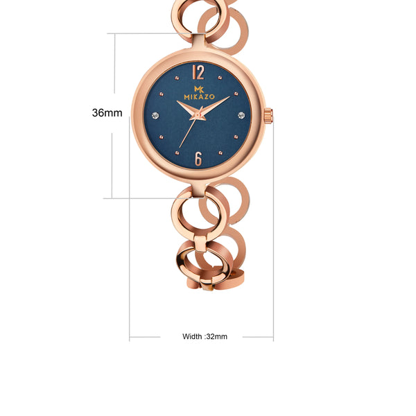 Soft Rosegold Aura - Blue