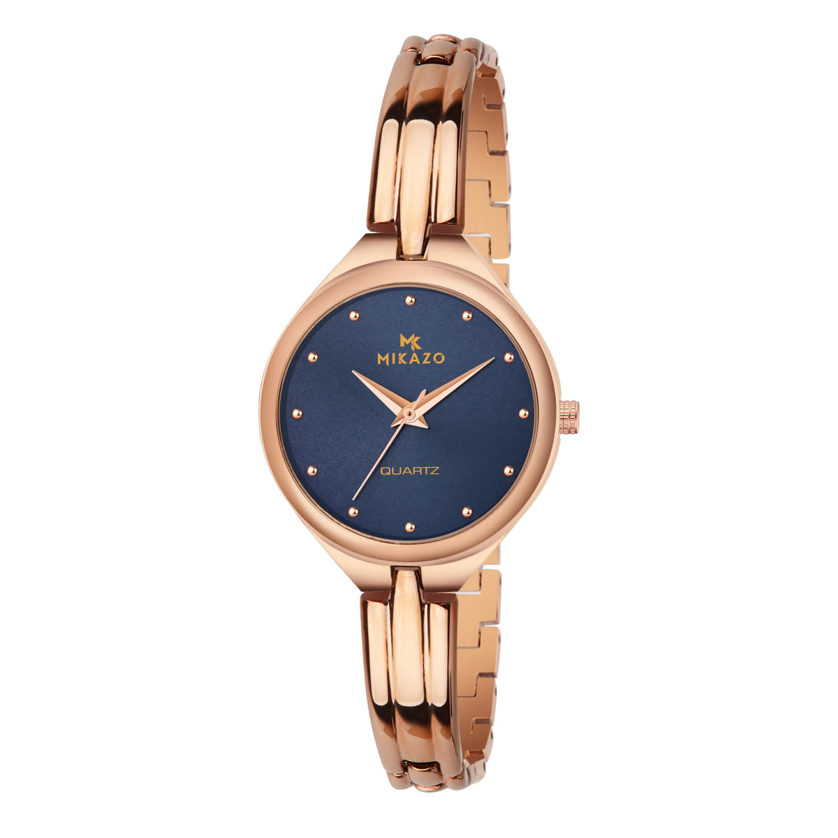 Shimmering Copper Glow - Blue