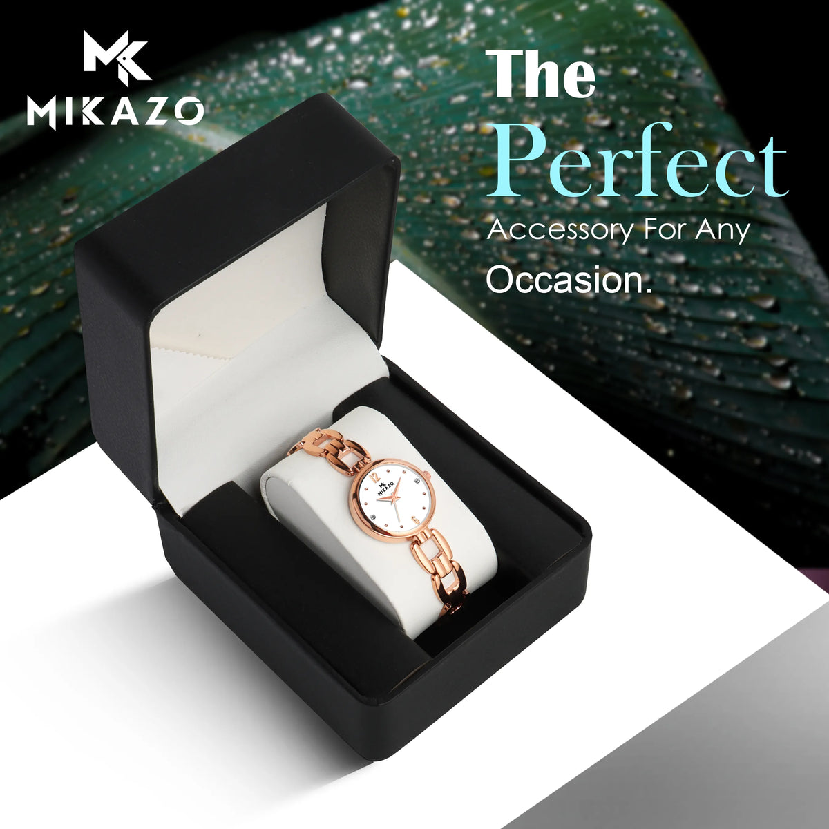 Blush Gold Elegance - White