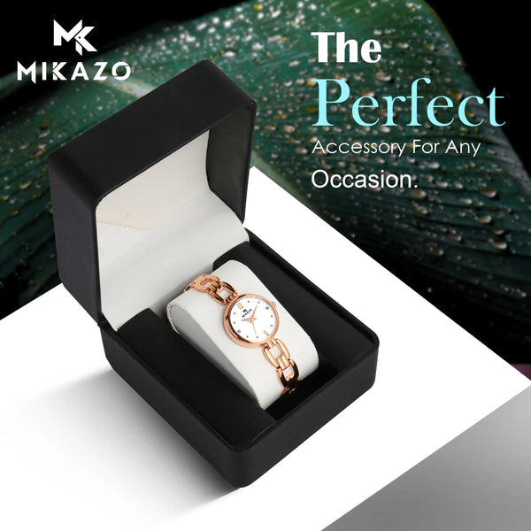 Blush Gold Elegance - White