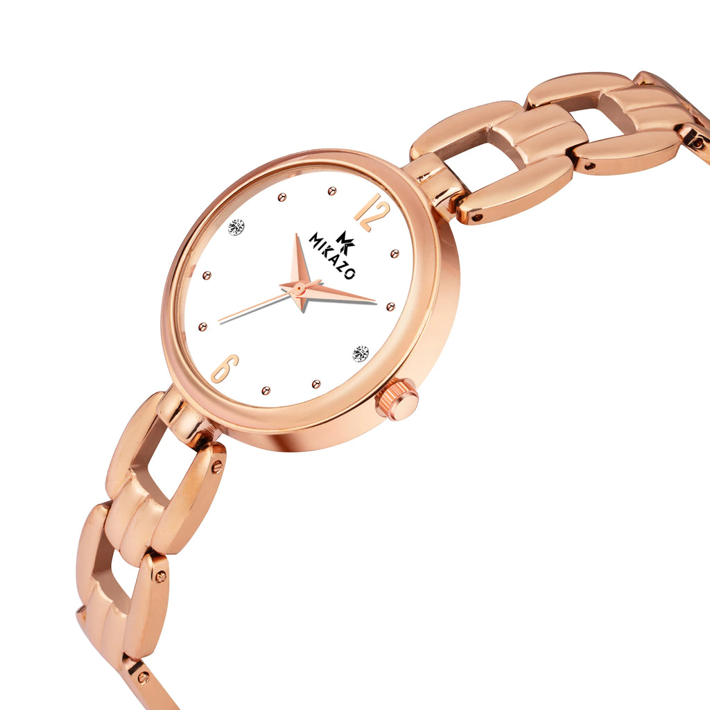 Blush Gold Elegance - White