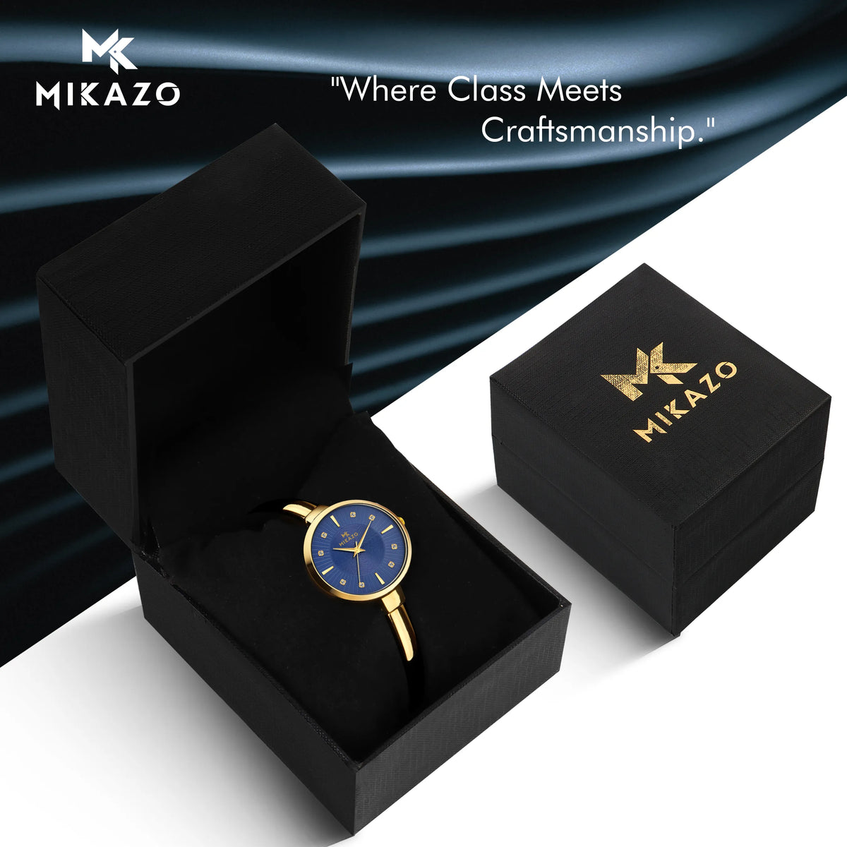 Gold Elegance - Blue