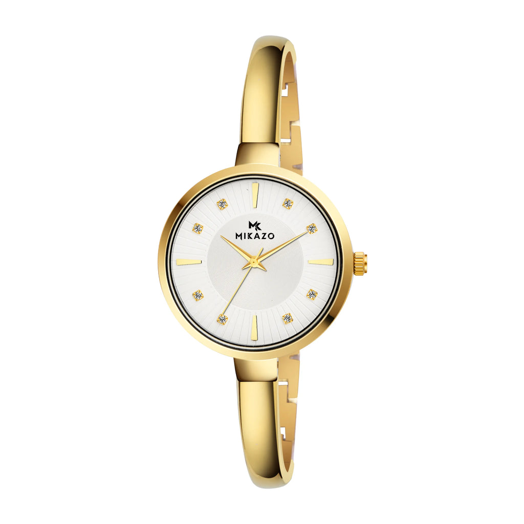 Gold Elegance - White