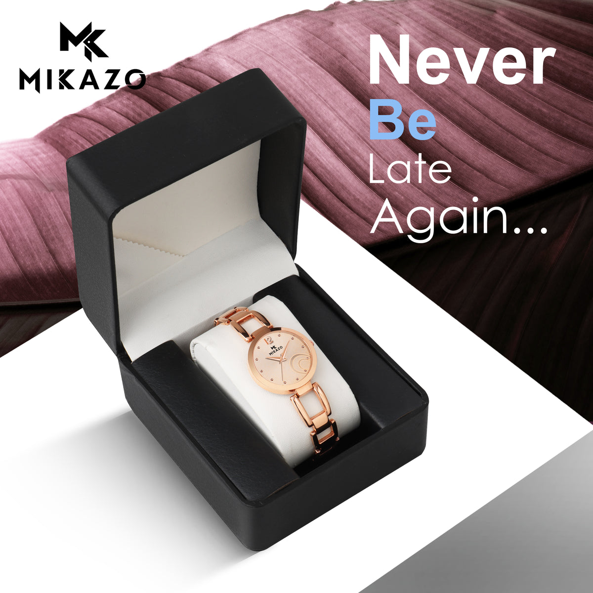 Soft Copper Gleam - Half Moon Rosegold