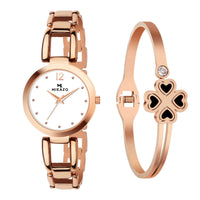 Soft Copper Gleam - White