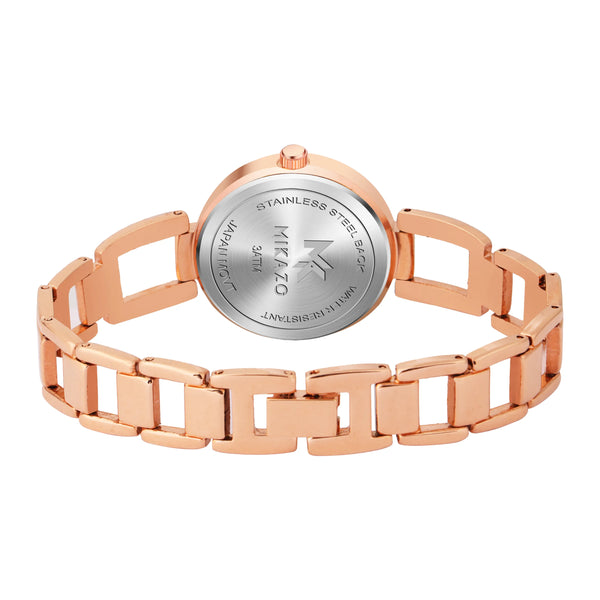 Soft Copper Gleam - White
