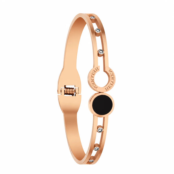 Celestial Orbit Rose Gold Bracelet