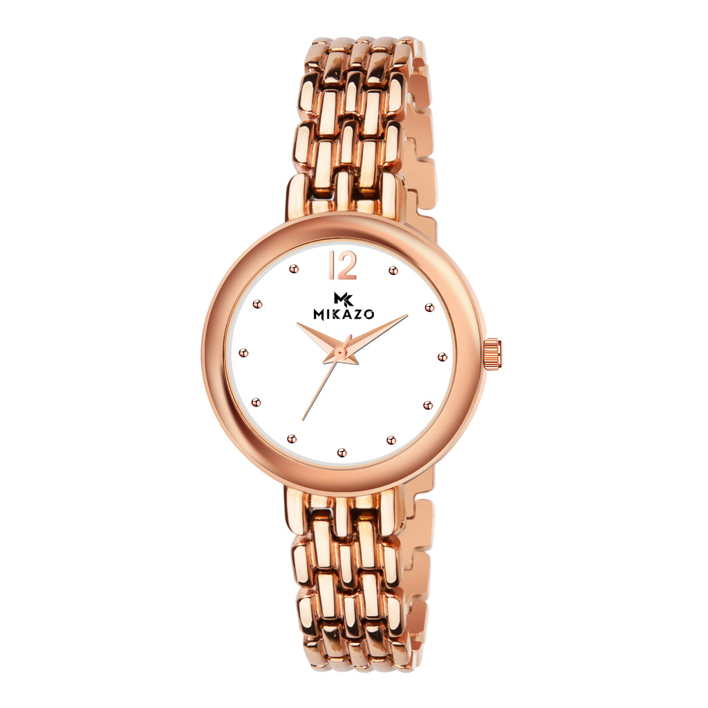 Copper Luxe Brilliance - White