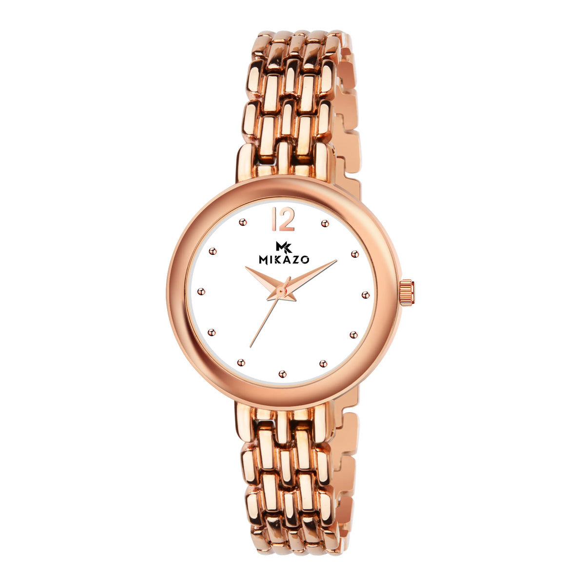 Copper Luxe Brilliance - White