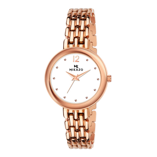 Copper Luxe Brilliance - White