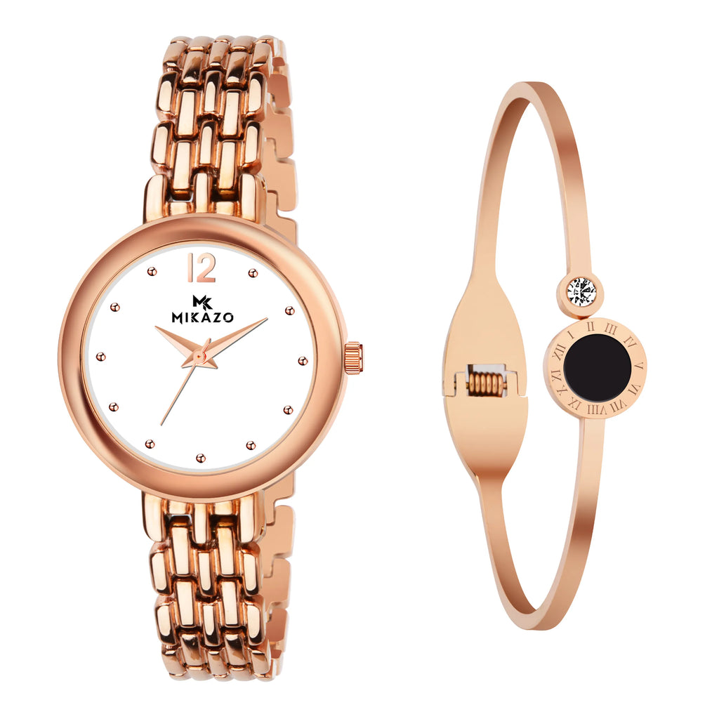 Copper Luxe Brilliance - White