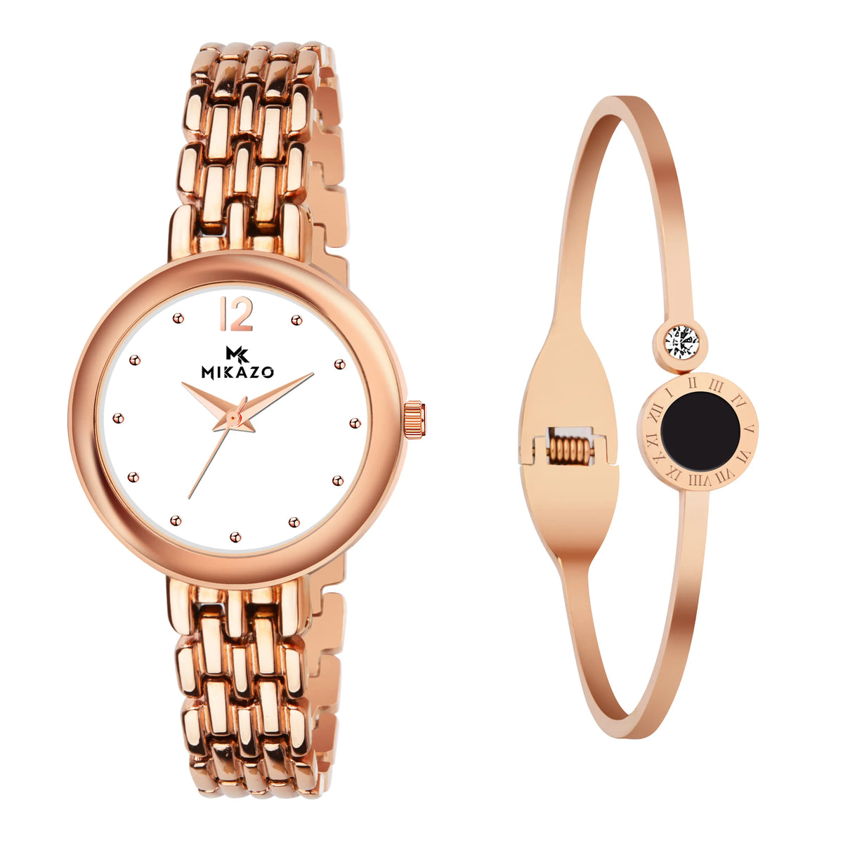 Copper Luxe Brilliance - White