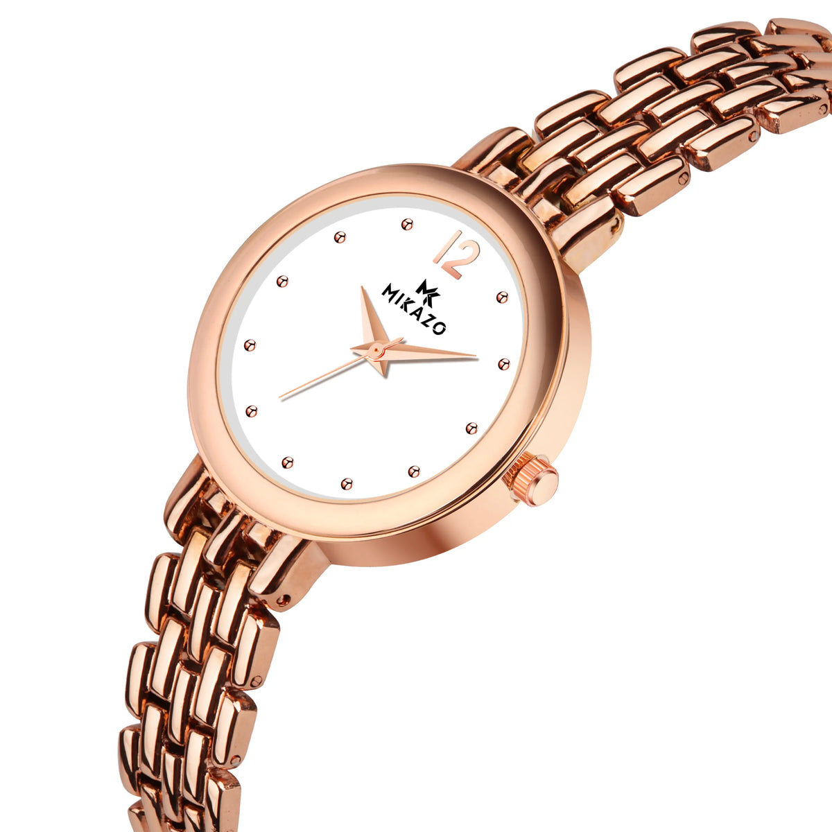 Copper Luxe Brilliance - White