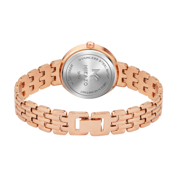 Copper Luxe Brilliance - Half Moon Silver