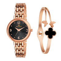 Copper Luxe Brilliance - Half Moon Black