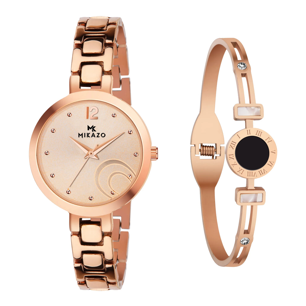 Elegant Blush Glow - Half Moon Rosegold