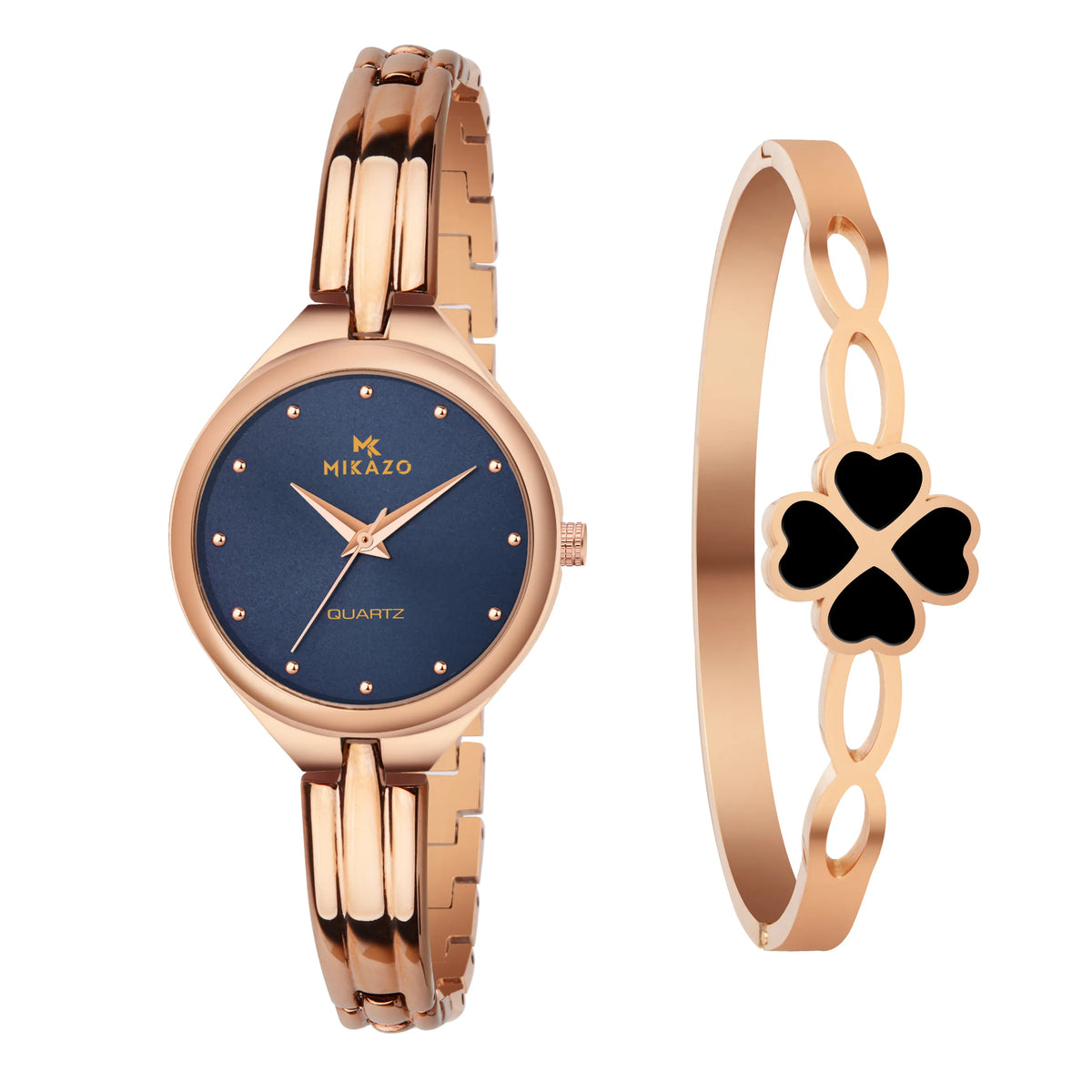 Shimmering Copper Glow - Blue Main image