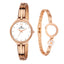 Shimmering Copper Glow - White