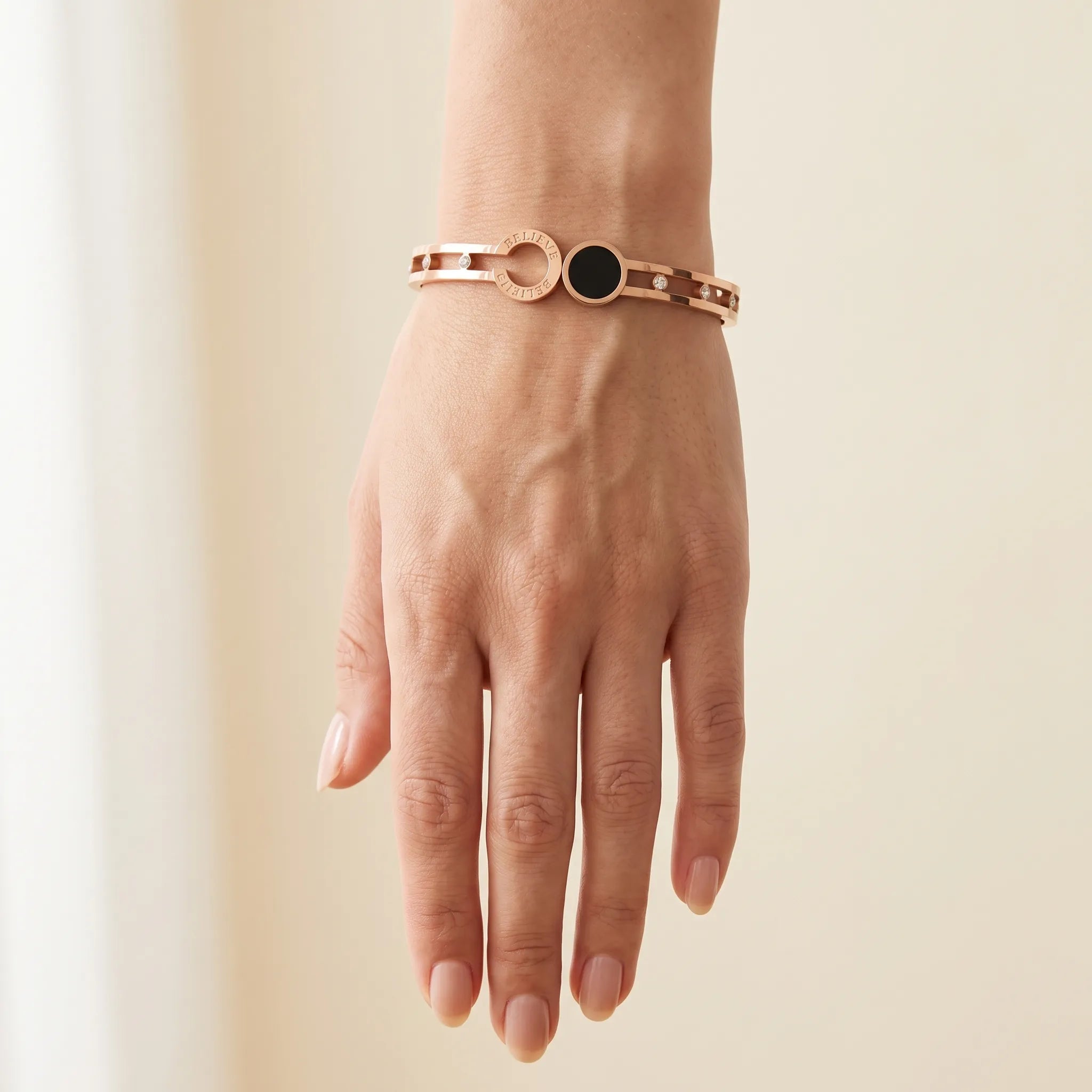 Celestial Orbit Rose Gold Bracelet Secondary image